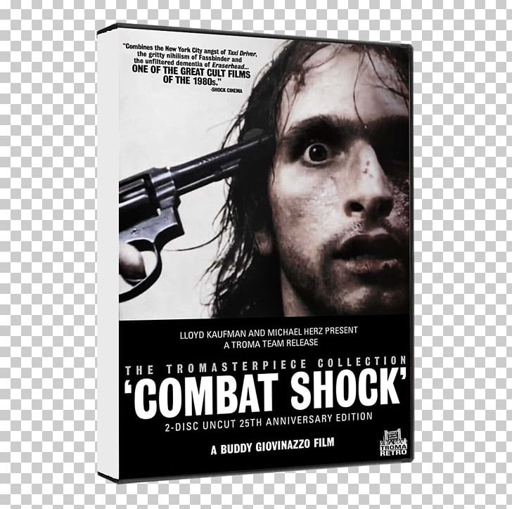 Buddy Giovinazzo Combat Shock Troma Entertainment DVD Film PNG, Clipart, 25th Anniversary, Advertising, B Movie, Brand, Dvd Free PNG Download
