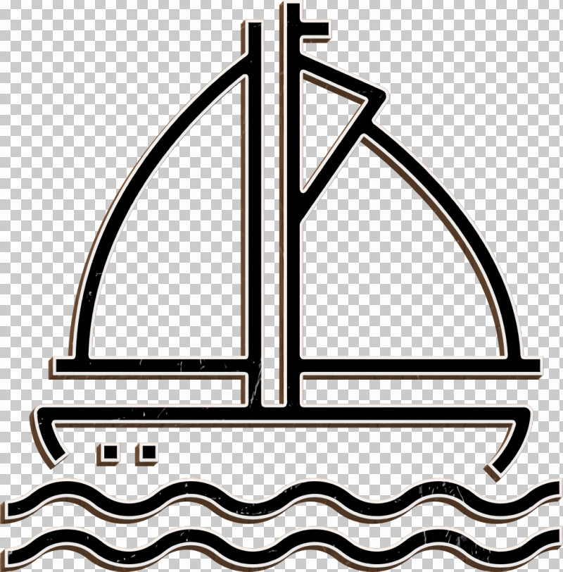 Summer Icon Boat Icon Yatch Icon PNG, Clipart, Black, Black And White, Boat Icon, Geometry, Line Free PNG Download