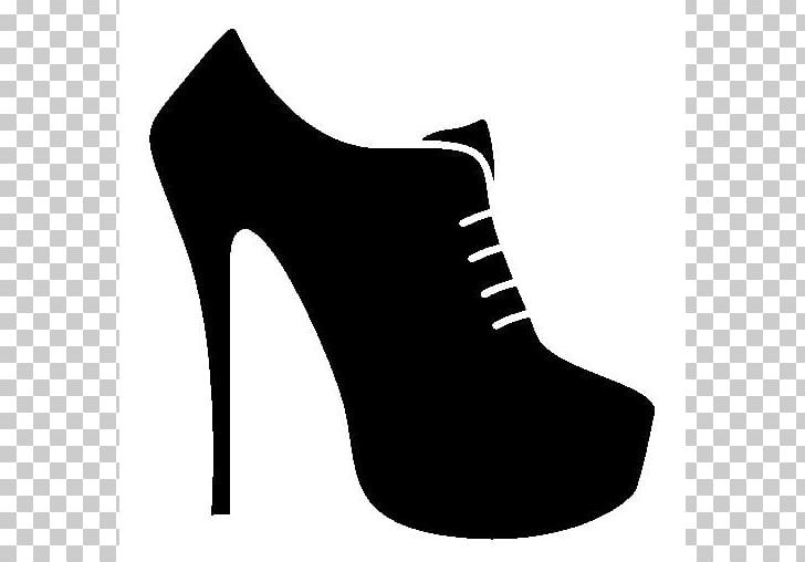 High-heeled Footwear Stiletto Heel Shoe Wedge PNG, Clipart, Black, Black And White, Boot, Clothing, Computer Icons Free PNG Download