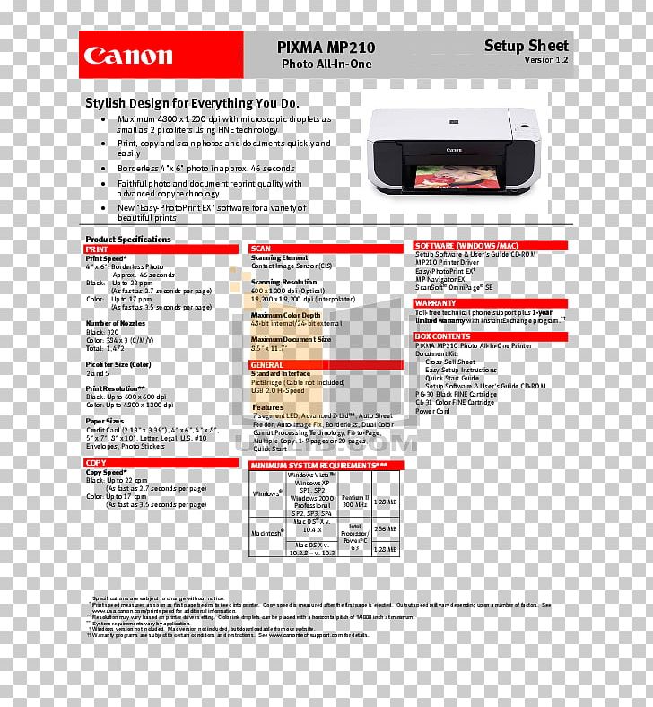 Printer Photocopier Canon Inkjet Printing Scanner PNG, Clipart, Area, Brand, Canon, Color, Image Scanner Free PNG Download