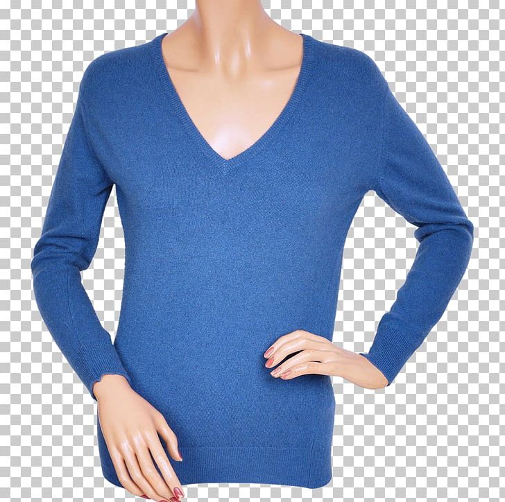 Blue Sweater Sleeve Cashmere Wool Neckline PNG, Clipart, 1970 S, Arm, Blue, Cardigan, Cashmere Free PNG Download