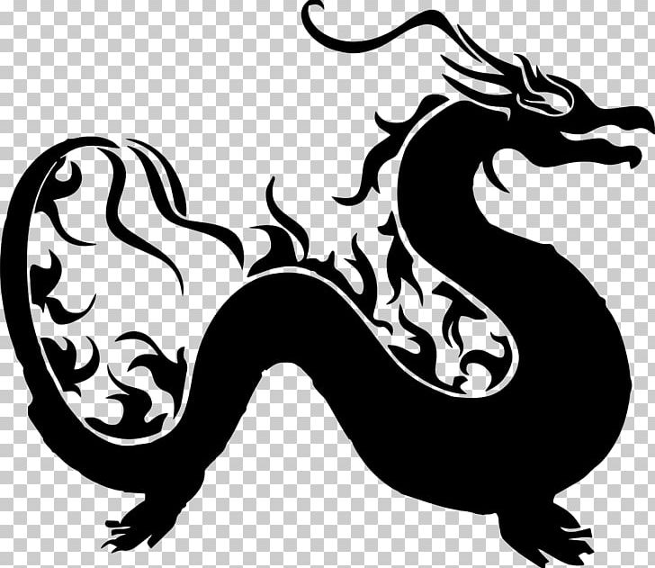 Chinese Dragon PNG, Clipart, Animal Silhouettes, Art, Autocad Dxf, Black And White, Carnivoran Free PNG Download