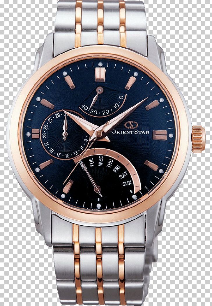 Orient Watch Power Reserve Indicator Automatic Watch Jewellery PNG, Clipart, Accessories, Automatic Watch, Brand, Brown, Chronograph Free PNG Download