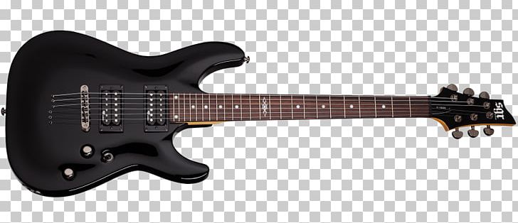 Schecter C-1 Hellraiser FR Sgr C 1 Midnight Satin Black Schecter Guitar Research Diamond Series Molded Guitar Case Electric Guitar PNG, Clipart,  Free PNG Download