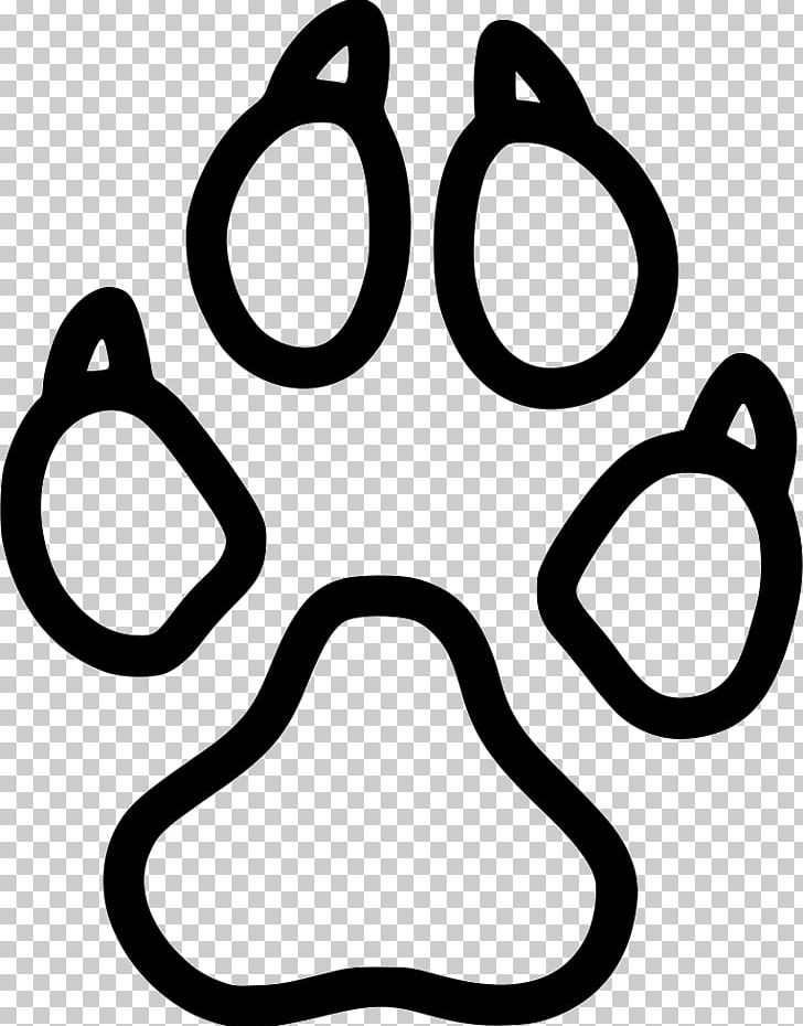 Dog Computer Icons Paw PNG, Clipart, Animal, Animals, Animal Track, Black And White, Circle Free PNG Download