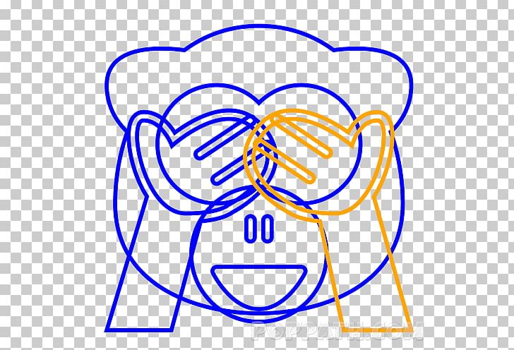 Emoji Three Wise Monkeys Evil Drawing PNG, Clipart, Angle, Area, Art, Black And White, Canvas Free PNG Download