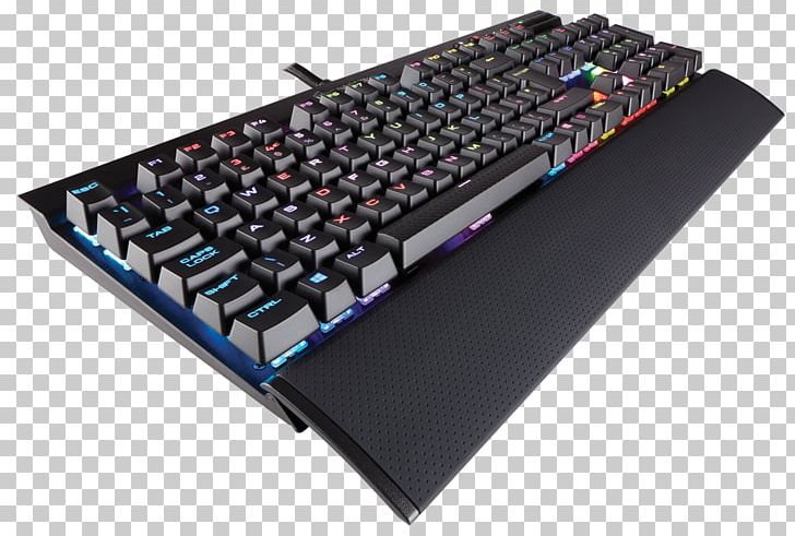 Computer Keyboard Corsair Gaming K70 Rapidfire Cherry MX Speed Corsair Gaming K70 LUX RGB Corsair K70 RGB MK.2 Mechanical Gaming Keyboard — Cherry MX Red CH-9109010-NA PNG, Clipart, Backlight, Cherry, Computer, Computer Keyboard, Corsair Gaming K70 Lux Rgb Free PNG Download
