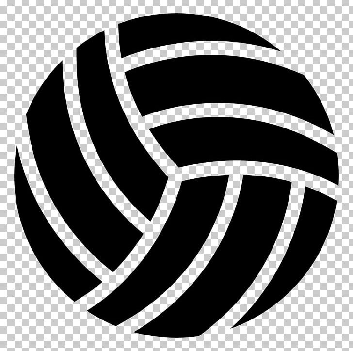 Volleyball Sport Logo PNG, Clipart, Automotive Tire, Ball, Basketball, Black And White, Brand Free PNG Download