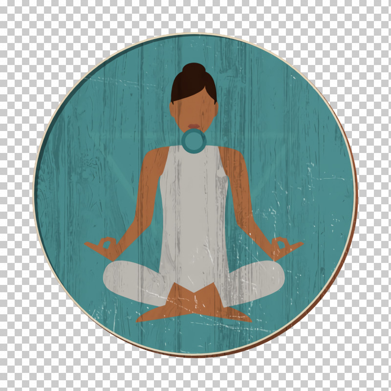 Yoga Icon Meditation Icon Lotus Position Icon PNG, Clipart, Lotus Position Icon, Meditation Icon, Microsoft Azure, Turquoise, Yoga Icon Free PNG Download