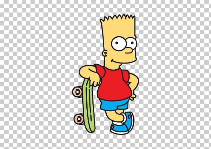 Bart Simpson Lisa Simpson Homer Simpson The Simpsons Skateboarding PNG, Clipart, Area, Artwork, Barney Gumble, Bart, Bart Simpson Free PNG Download