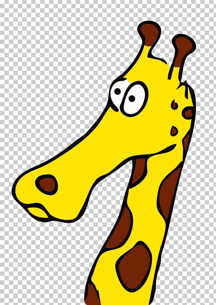 Giraffe Cartoon Drawing PNG, Clipart, Animal Figure, Animals, Area, Artwork, Black And White Free PNG Download