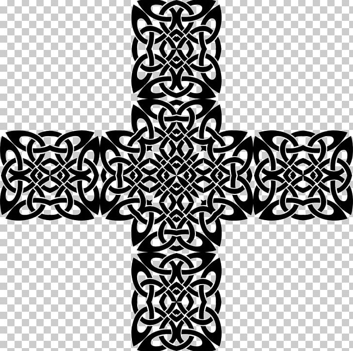 Christian Cross Celtic Knot Celtic Cross PNG, Clipart, Black, Black And White, Celtic Cross, Celtic Knot, Christian Cross Free PNG Download