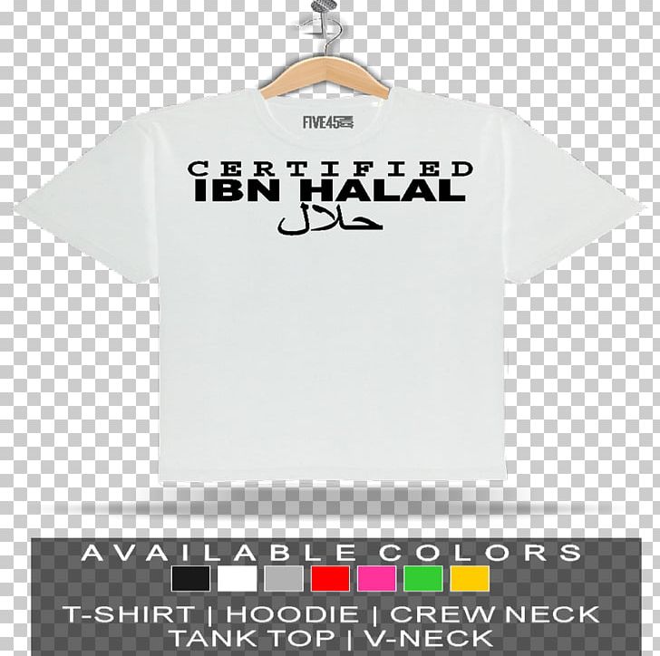 Printed T-shirt Hoodie Top PNG, Clipart, Angle, Brand, Clothing, Crew Neck, Halal Free PNG Download