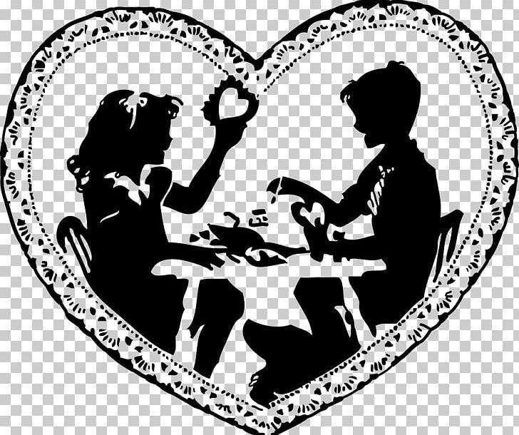 Valentine's Day Heart Black And White PNG, Clipart, Affection, Art, Black, Black And White, Fictional Character Free PNG Download