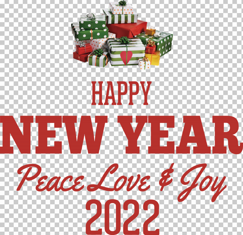 New Year 2022 2022 Happy New Year PNG, Clipart, Christmas Day, Christmas Decoration, Decoration, Gift, Logo Free PNG Download