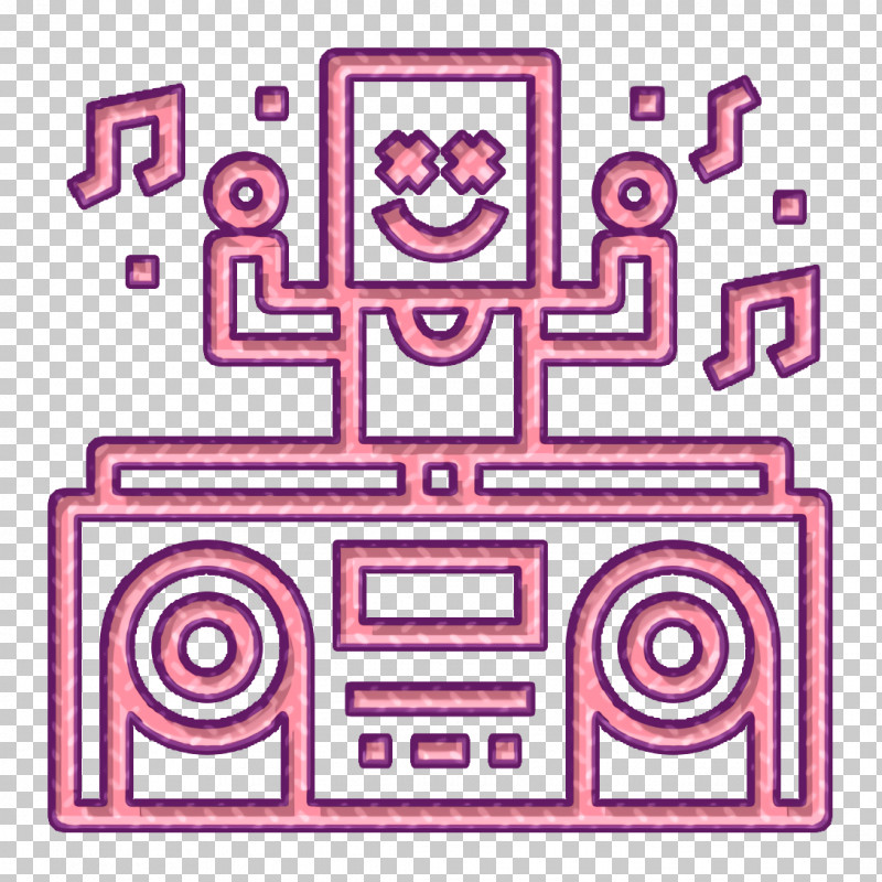Dance Icon DJ Icon PNG, Clipart, Circle, Dance Icon, Dj Icon, Labyrinth, Line Free PNG Download