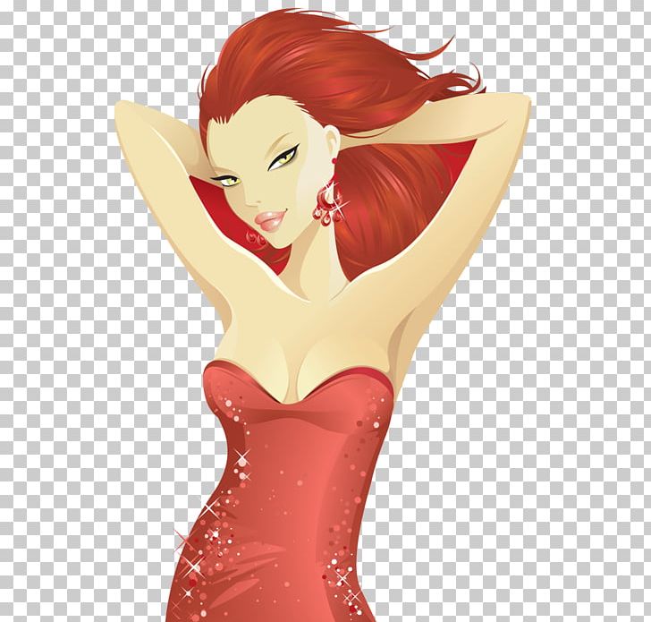 Drawing Cartoon Red Hair PNG, Clipart, Art, Brown Hair, Cartoon, Dance, Download Free PNG Download