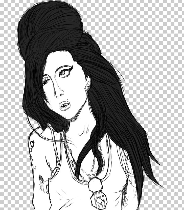 Drawing Guitar Visual Arts Sketch PNG, Clipart, Amy Winehouse, Black, Black Hair, Deviantart, Face Free PNG Download