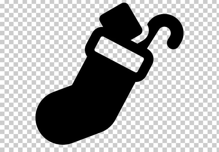 Christmas Stockings Computer Icons PNG, Clipart, Black, Black And White, Christmas, Christmas Stockings, Computer Icons Free PNG Download