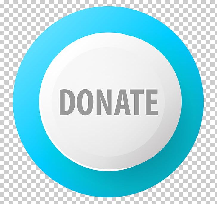 Donation Button Sticker PNG, Clipart, Aqua, Blue, Blue Smoke, Brand, Button Free PNG Download