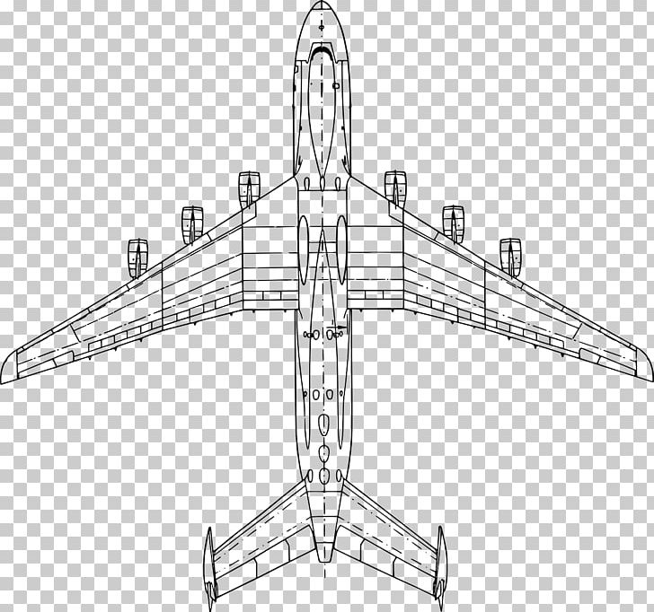 Airplane Antonov An-225 Mriya Aircraft Blueprint PNG, Clipart, Aerospace Engineering, Angle, Antonov, Antonov An70, Antonov An225 Mriya Free PNG Download