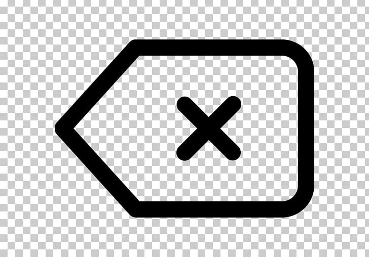 Backspace Computer Icons Arrow PNG, Clipart, Angle, Area, Arrow, Backspace, Computer Icons Free PNG Download