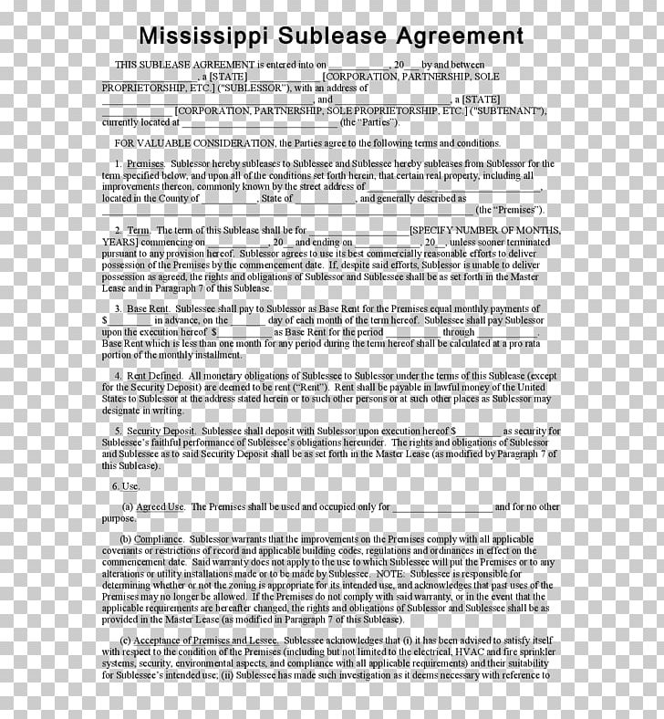 Template Rental Agreement Contract Lease Form PNG, Clipart, Area, Contract, Document, Form, House Free PNG Download