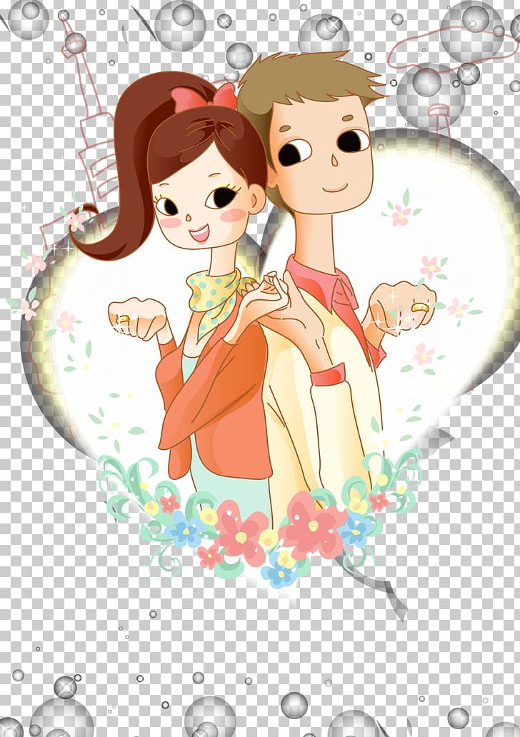 Cartoon Drawing Love PNG, Clipart, Anime, Art, Beauty, Child, Conjugal Free PNG Download