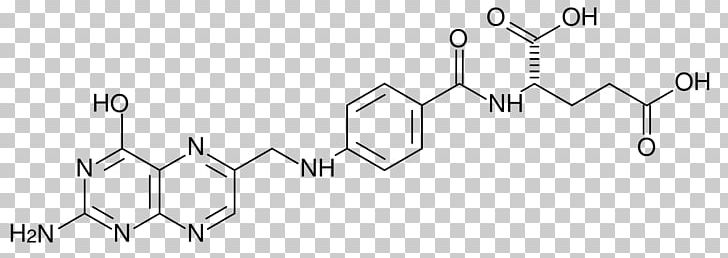 Folate Dietary Supplement Vitamin Pantothenic Acid Pemetrexed PNG, Clipart, 4aminobenzoic Acid, 10formyltetrahydrofolate, Angle, Area, Black And White Free PNG Download