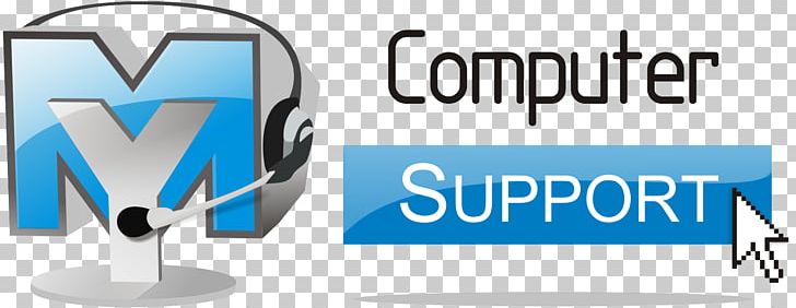 Laptop My Computer Support Computer Repair Technician Logo PNG, Clipart, Area, Banner, Blue, Brand, Communication Free PNG Download