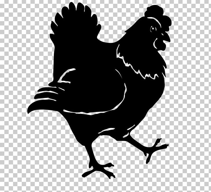 Rooster Chicken Hen Garden Poule Pondeuse PNG, Clipart, Animals, Beak, Bird, Black And White, Chicken Free PNG Download