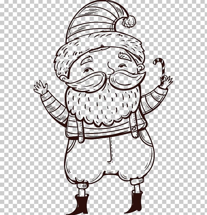 Santa Claus Christmas PNG, Clipart, Bib, Cartoon, Christmas, Fictional Character, Food Free PNG Download