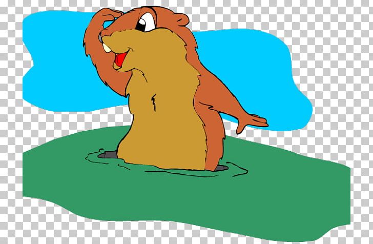 The Groundhog Groundhog Day Open PNG, Clipart, Carnivoran, Cartoon, Dog Like Mammal, Drawing, Fauna Free PNG Download