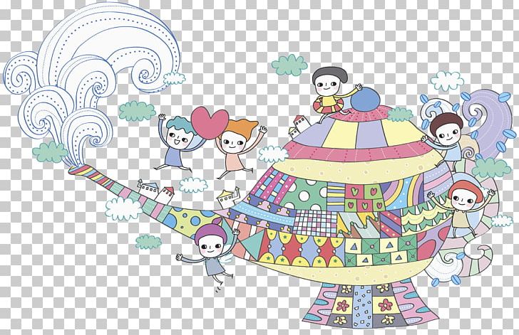 Cartoon Illustration PNG, Clipart, Area, Art, Cartoon, Ceramic, Children Free PNG Download