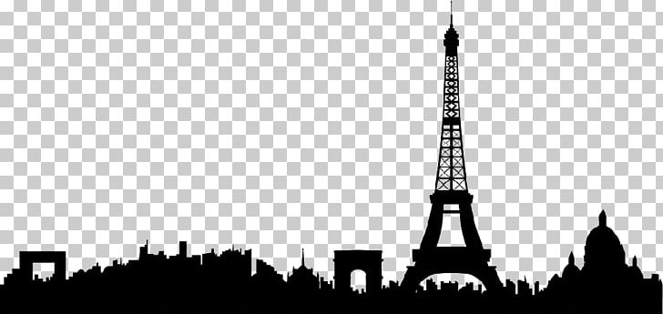 Paris Silhouette Skyline Wall Decal PNG, Clipart, Black And White, Building, City, Drawing, French Celebritie Free PNG Download