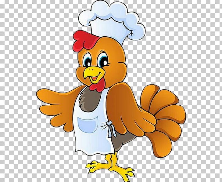 Chicken Buffalo Wing Chef Cartoon PNG, Clipart, Animal Figure, Art, Artwork, Beak, Bird Free PNG Download