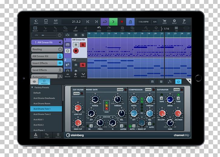 Steinberg Cubase Computer Software IPhone Electronics PNG, Clipart, Android, App Store, Audio Equipment, Audio Receiver, Computer Software Free PNG Download