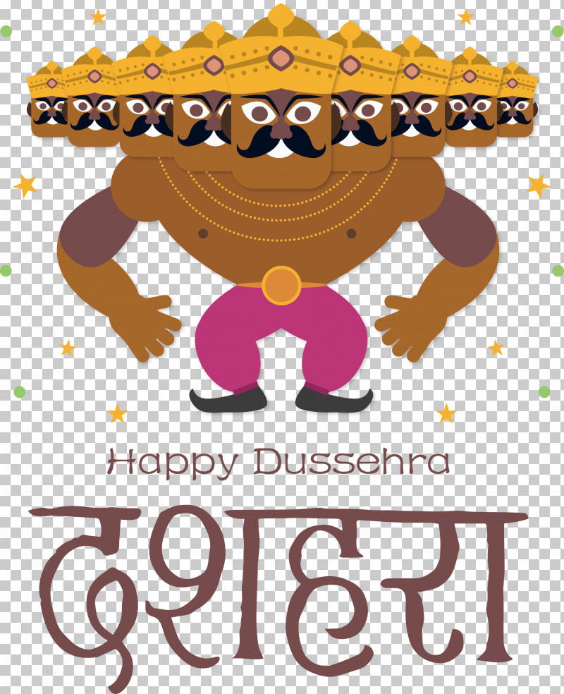 Banner template of celebrating dussehra festival