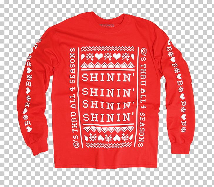 Christmas Jumper T-shirt Sweater Bey Hive PNG, Clipart, Active Shirt, Bey Hive, Beyonce, Bluza, Brand Free PNG Download