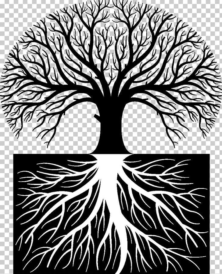 Tree Woody Plant PNG, Clipart, Ancestor, Black And White, Book, Branch, Family Free PNG Download