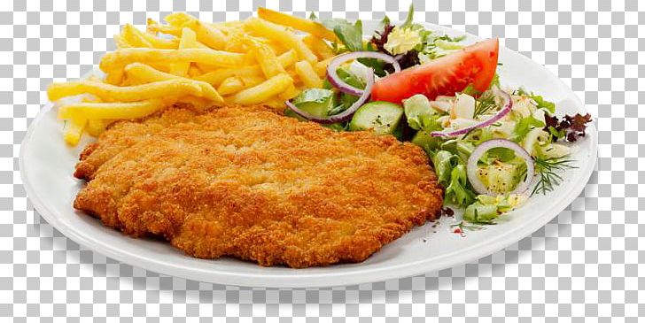 Wiener Schnitzel French Fries German Cuisine Bistro PNG, Clipart, American Food, Beef, Chicken, Chicken As Food, Chicken Nugget Free PNG Download