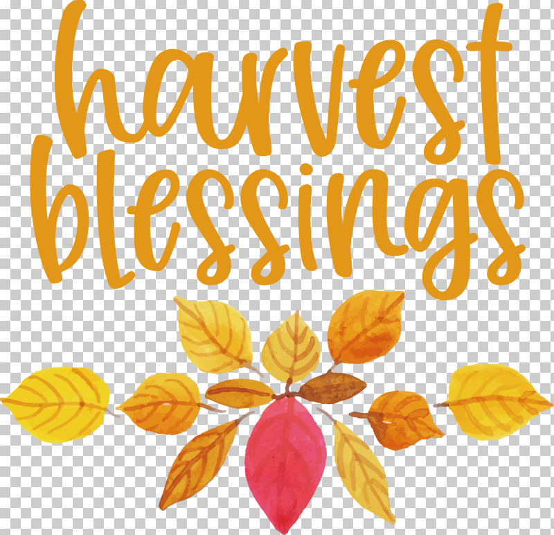 HARVEST BLESSINGS Thanksgiving Autumn PNG, Clipart, Autumn, Cut Flowers, Floral Design, Flower, Fruit Free PNG Download