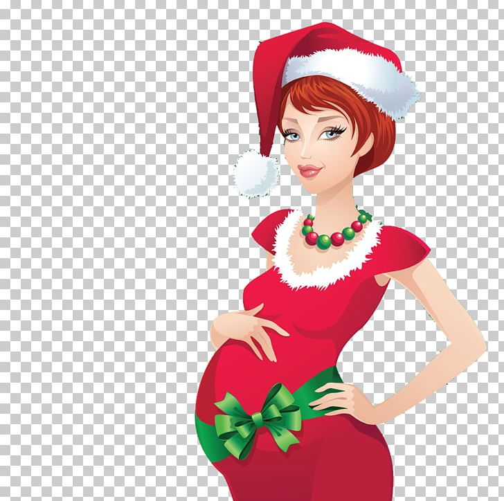Mrs. Claus Santa Claus Pregnancy Christmas Illustration PNG, Clipart, Business Woman, Chris, Christmas, Christmas Decoration, Christmas Gift Free PNG Download