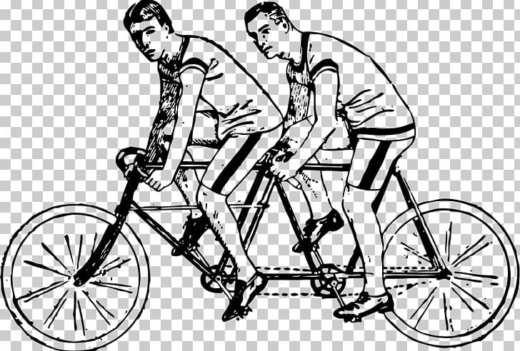 Tandem Bicycle Couples PNG, Clipart, Artwork, Bicycle, Bicycle Accessory, Bicycle Drivetrain Part, Bicycle Frame Free PNG Download
