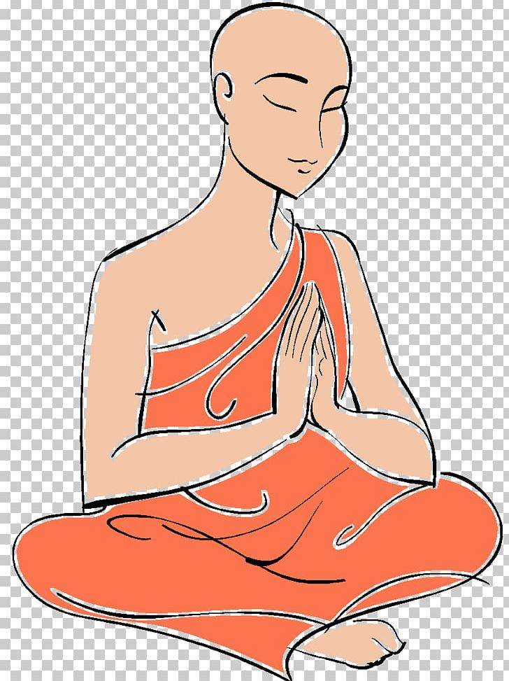 Buddhism Bhikkhu Mahayana Buddhist Meditation Hinayana PNG, Clipart, Abdomen, Area, Arm, Artwork, Bhikkhu Free PNG Download