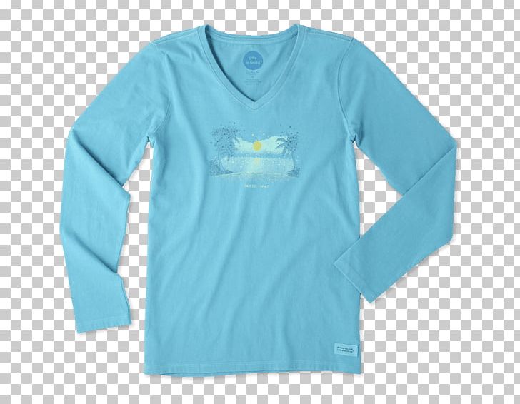 Long-sleeved T-shirt Hoodie Clothing PNG, Clipart, Active Shirt, Aqua, Azure, Blue, Clothing Free PNG Download