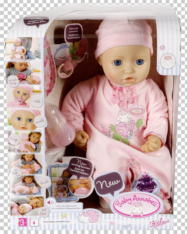 Doll Toddler Annabelle: Creation Infant Zapf Creation PNG, Clipart, Annabell, Annabelle, Annabelle Creation, Baby, Baby Annabell Free PNG Download