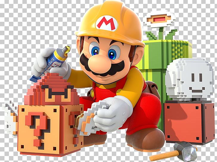Super Mario Maker Super Mario Bros. Wii U PNG, Clipart, Bowser, Construction Worker, Gaming, Lego, Level Free PNG Download