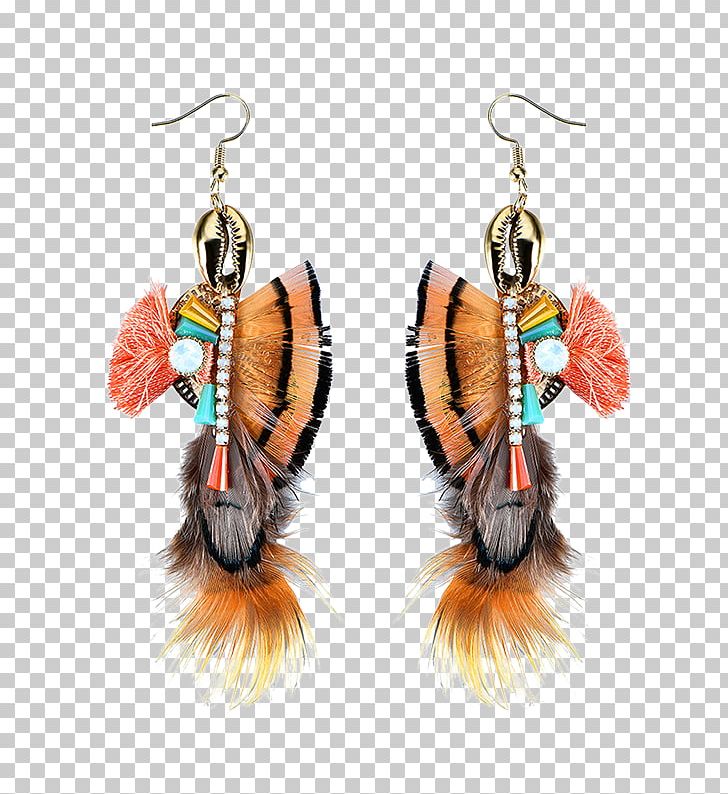 Earring Кафф Gold Plating Feather PNG, Clipart, Body Jewelry, Charms Pendants, Color, Dress Hook, Ear Drops Free PNG Download