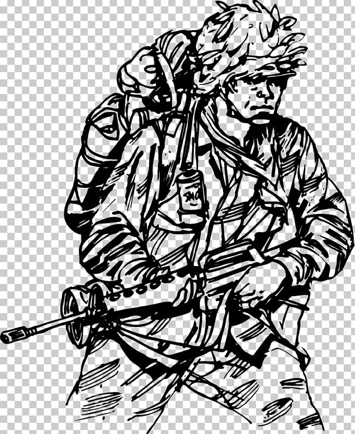 Vietnam War Drawing Soldiers At War South Vietnam PNG, Clipart, Art, Artwork, Black And White, Combat, Drawing Free PNG Download